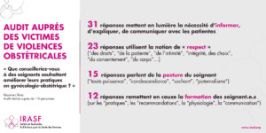 Que conseilleriez-vous à des soignants souhaitant améliorer leurs pratiques en gynécologie-obstétrique ?